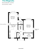 floorplan of house for sale in wimborne