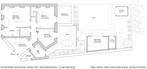 Floor and site plan