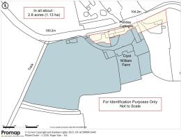 Land Plan Farmhouse and Cottages