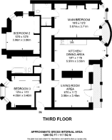 Floorplan area for info only, not for £/sq. ft valuation