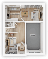 Ground Floor - 3D