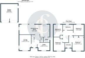 7 Neptune Drive, Stratford Upon Avon - all floors