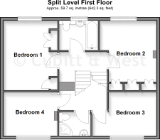 Split Level First Floor
