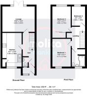 Floorplan - 79 Greenfields, Wick, Littlehampton, B