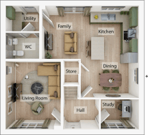 3D - Ground Floor