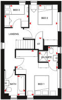 Ennerdale First floor plan