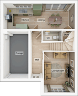 Ground Floor - 3D