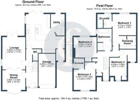 38 The Close, Cleeve Prior, Evesham - all floors