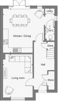 Dandara - Golwg Gwendraeth  - The Ebbw, Home 129 floorplan