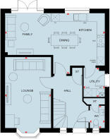 Ground floor of the 4 bedroom Kirkdale