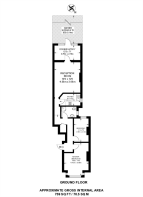 Floorplan area for info only, not for £/sq. ft valuation
