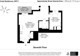 To Let - 1 Bedroom - Coda Residences SW11 3JD-Floo