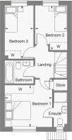 Dandara - Pearmain Place - The Charleston, Home 98 floorplan