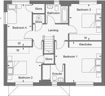 Dandara - Braeburn Fields - The Chartwell, Home 106 floorplan