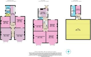 2d Floor plan  4 and 4a Beaconsfield Villas