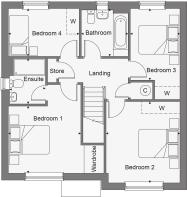 Dandara - Buckmore Green  - The Goodwood, Home 75 floorplan