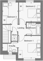 Dandara - The Orchard - The Frogmore, Home 116 floorplan