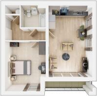 101 floor plan