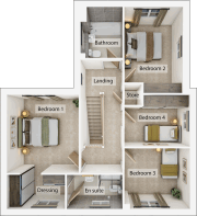 First Floor - 3D