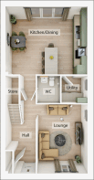 Ground Floor - 3D