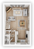 Ground Floor - 3D