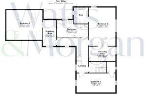 13 Careg Llwyd, Broadlands, Bridgend - First Floor