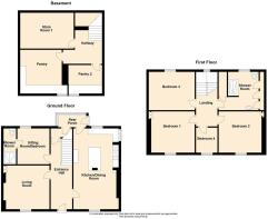 Floor-plan- Green Park, Rhydowen, Pontsian, Llandy