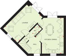 Harlestone Grange floorplan
