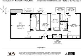 Flat 70, Sheringham, St. John's Wood Park NW8 6RB-