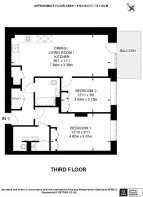 Floorplan area for info only, not for £/sq. ft valuation