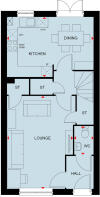 Ground floor of the 3 bedroom Archford