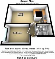 Flat 2 33 Bath Lane 