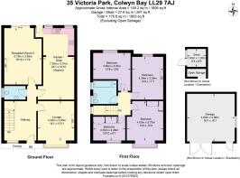 Floor Plan - 35 Victoria Park, Colwyn Bay LL29 7AJ