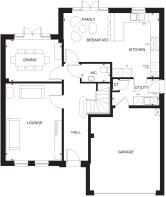 Colville Floorplan - Ground