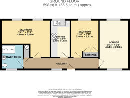 Colour floorplan ...