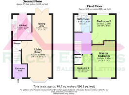 19 Magnolia Close, Haydock, ST HELENS - all floors