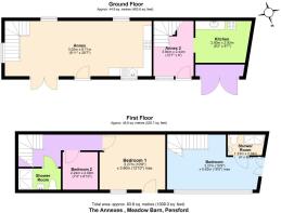 The Annexes , Meadow Barn, Pensford - all floors.J