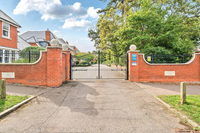 Gated entrance