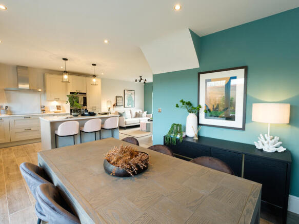Kitchen / dining of the Highgate, a 5 bedroom house