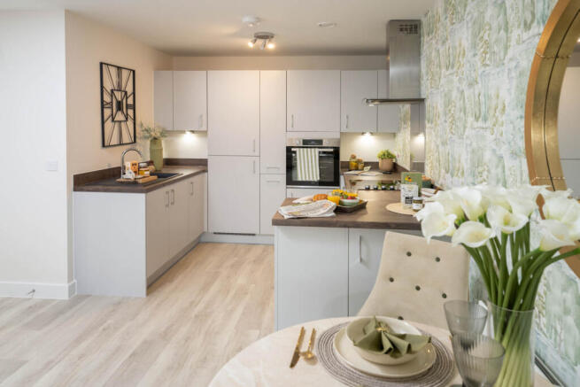 Show home kitchen