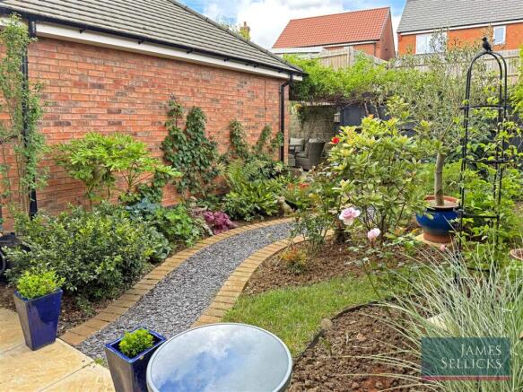 Rear garden