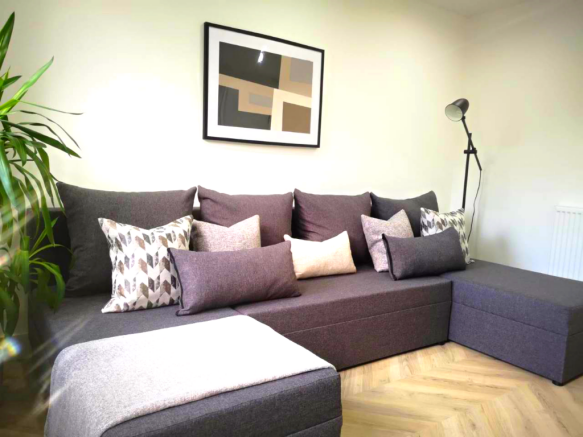 Large furnished lounge