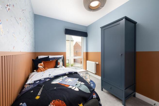 Marleigh Park, Sycamore show home, Bedroom