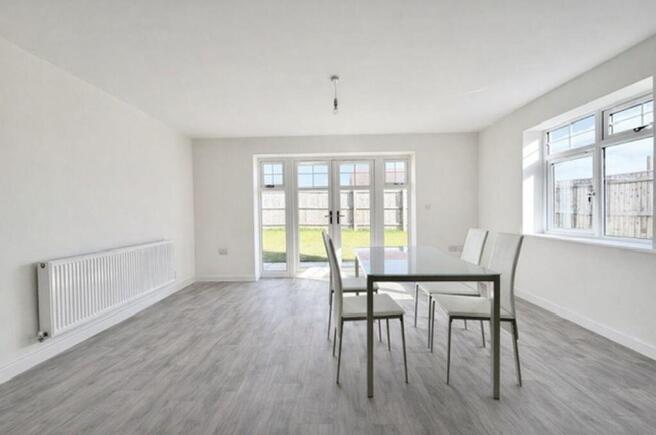 Living dining area