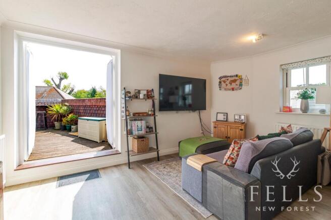 Open plan living room
