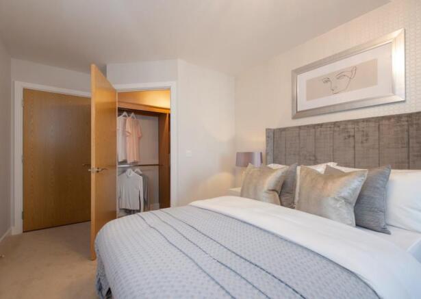 Show home bedroom
