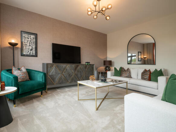 Lounge of the Harrogate, a 4 bedroom house