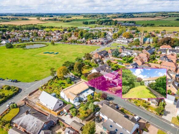 Stunning Village green location