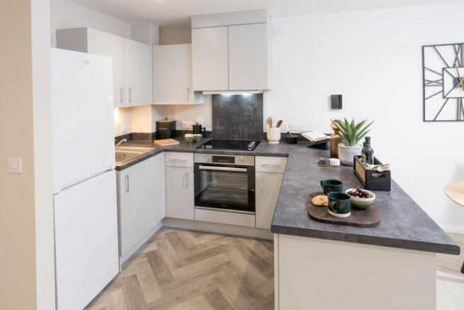 Show kitchen (2 bedroom apartment)