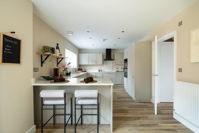 Sit up at the breakfast bar